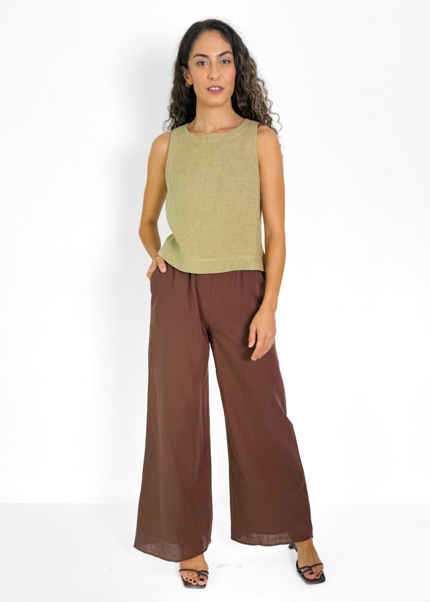 JUDE TANK - PISTACHIO