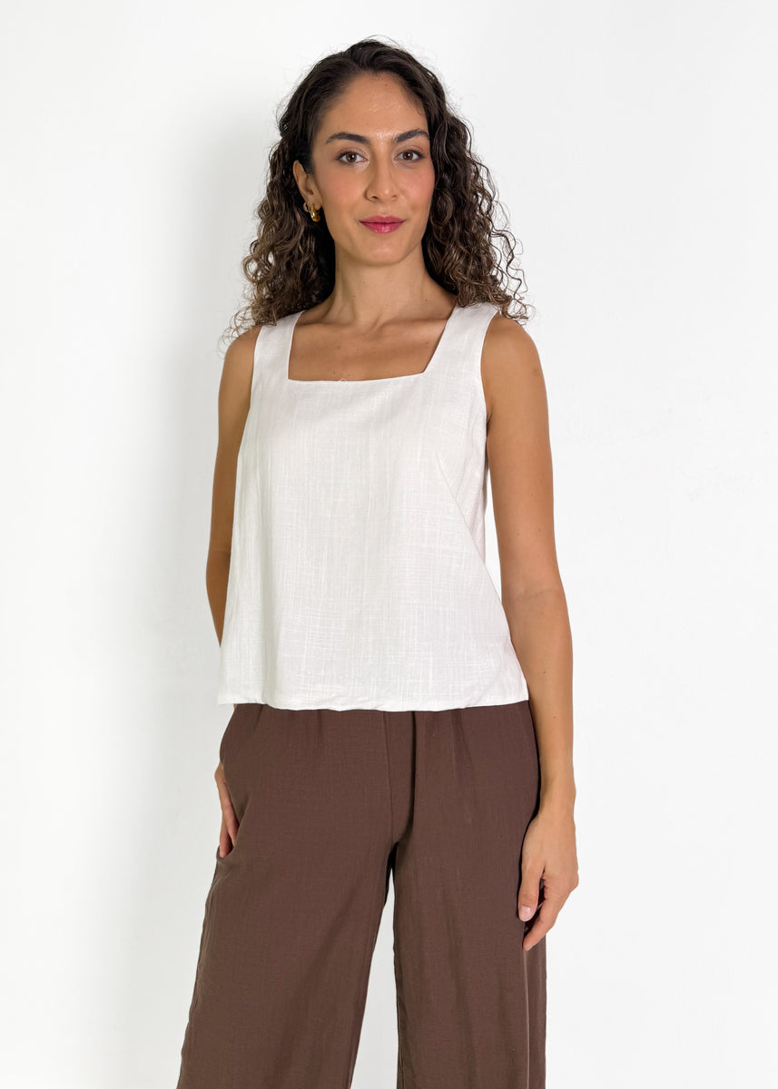 EZRA TOP - WHITE