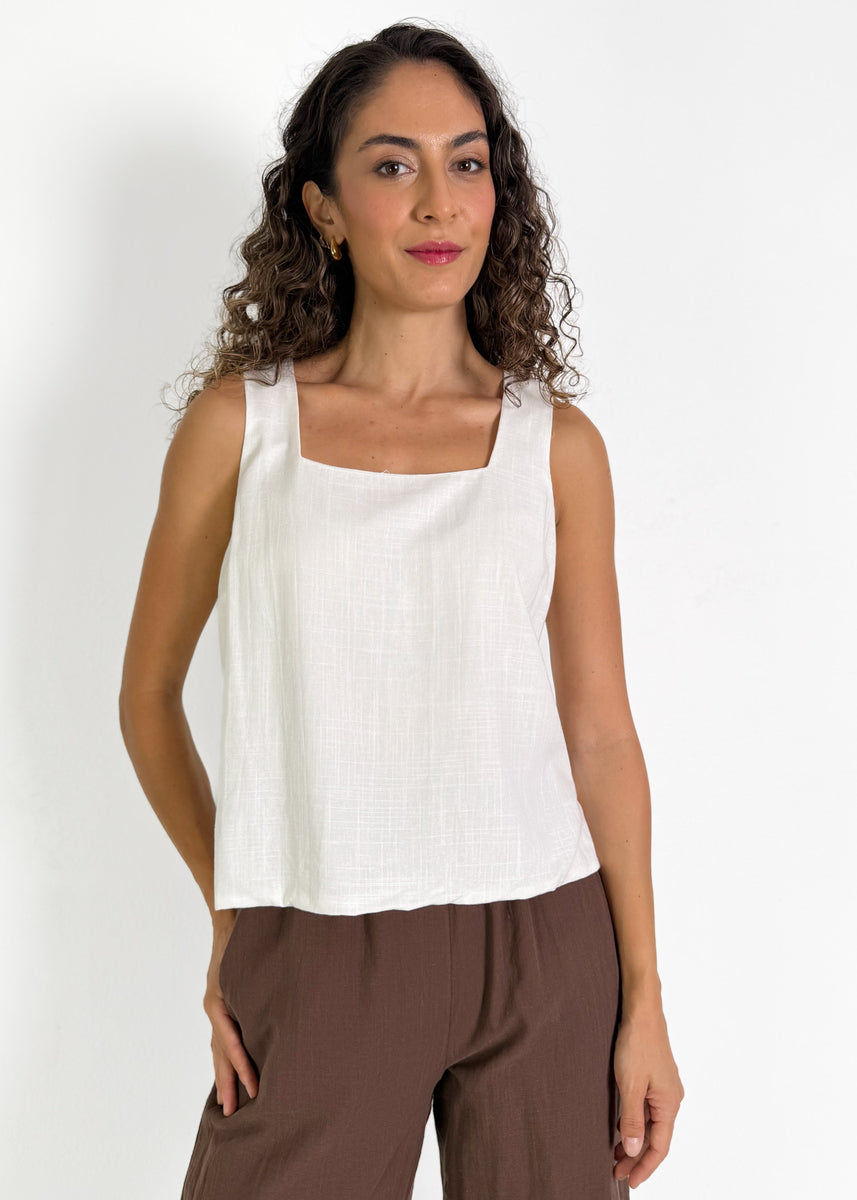 EZRA TOP - WHITE