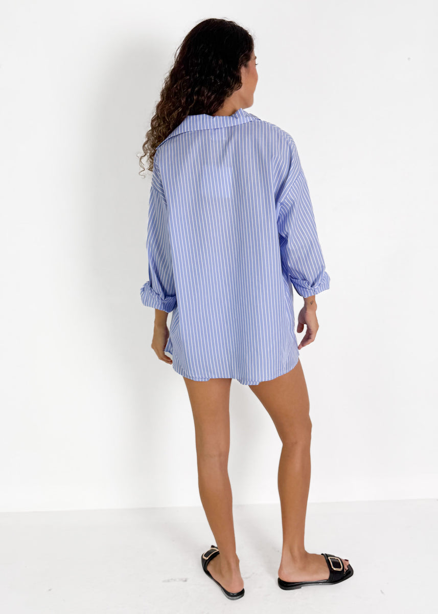 RIVA SHIRT - BLUE STRIPE