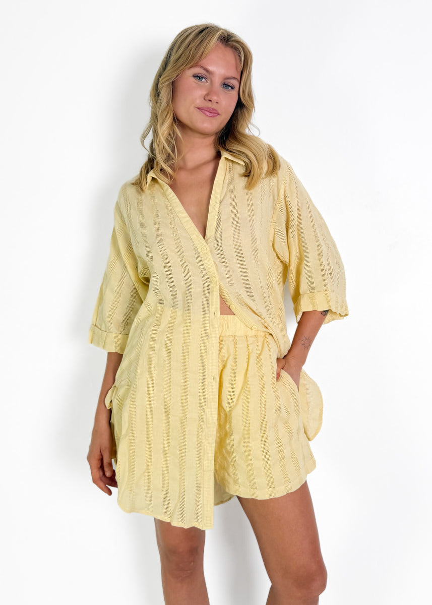 LAYA SHORTS - YELLOW