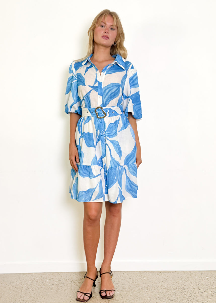 CLARICE DRESS - BLUE