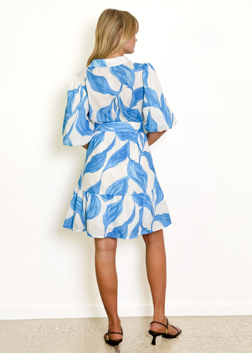 CLARICE DRESS - BLUE