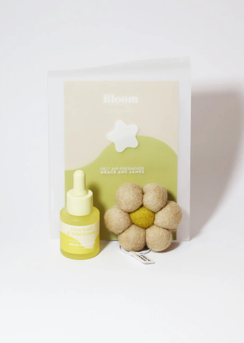 Lime Leaf & Wild Fresia Air Freshener Set