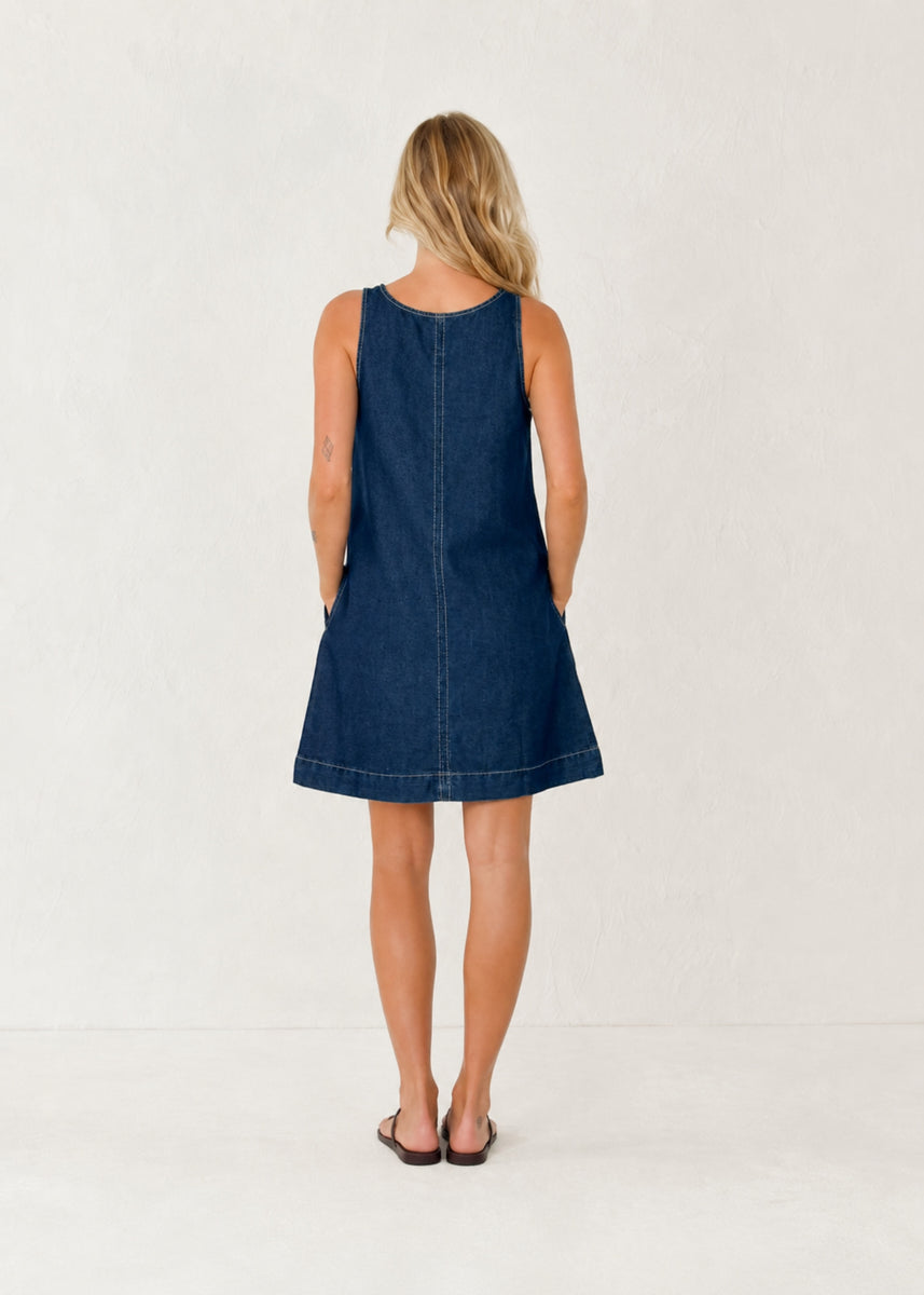 MAVIS DENIM DRESS