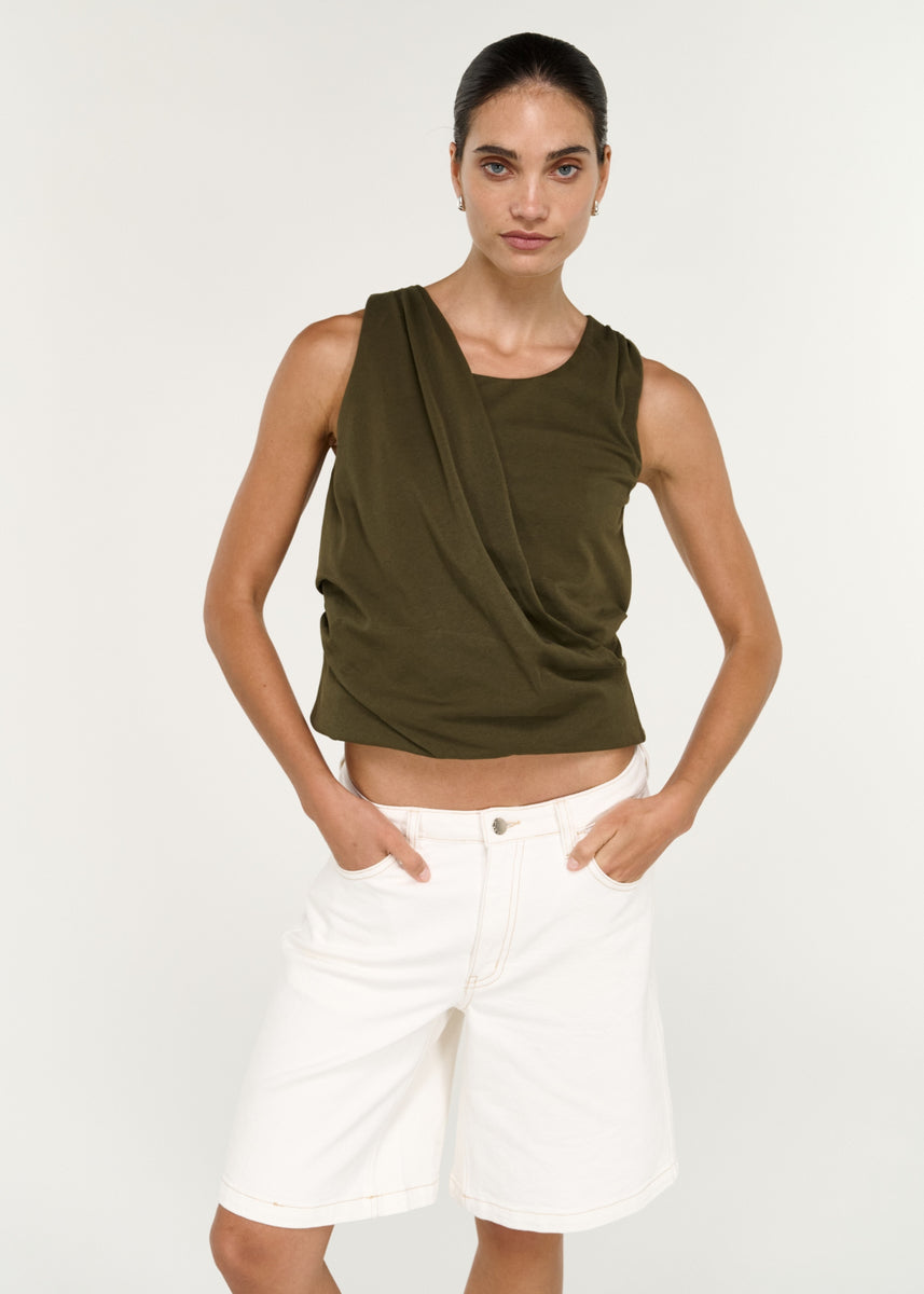 NYRA DENIM JORTS