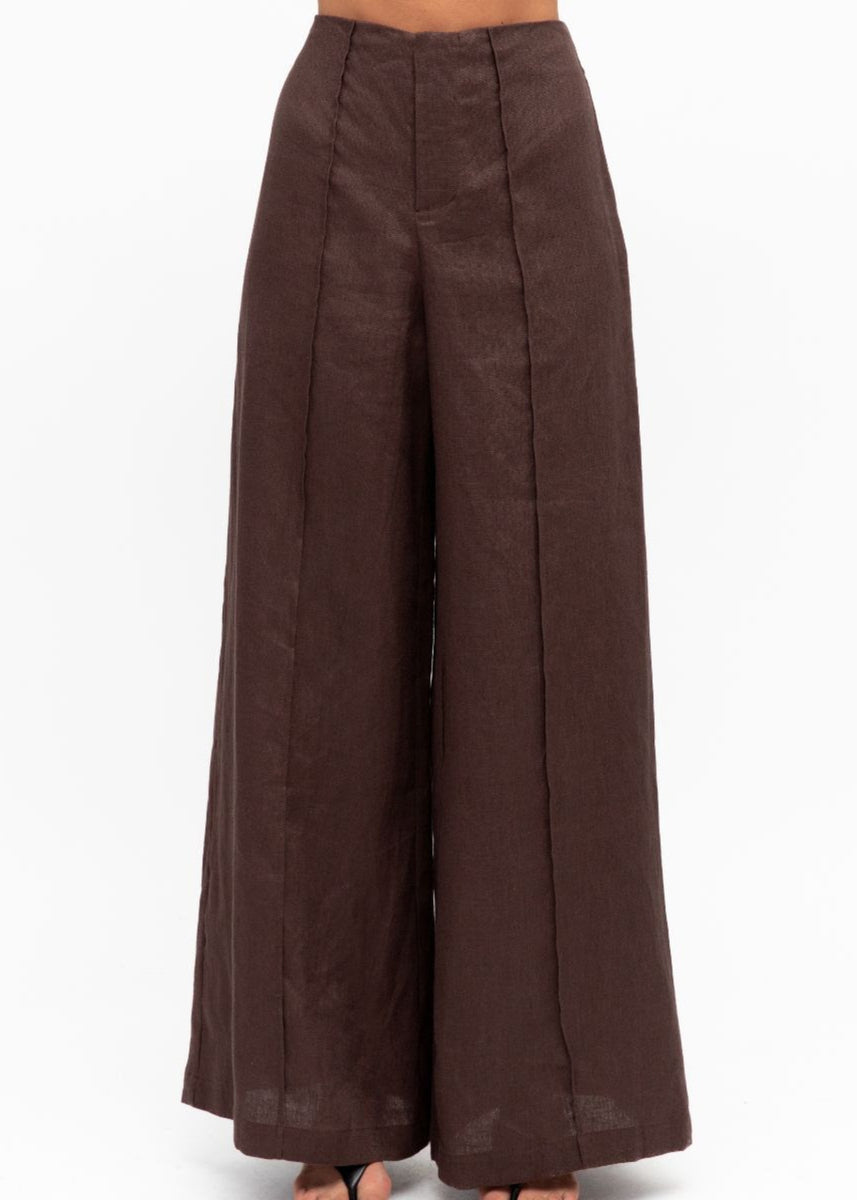RUE PANTS - CHOCOLATE