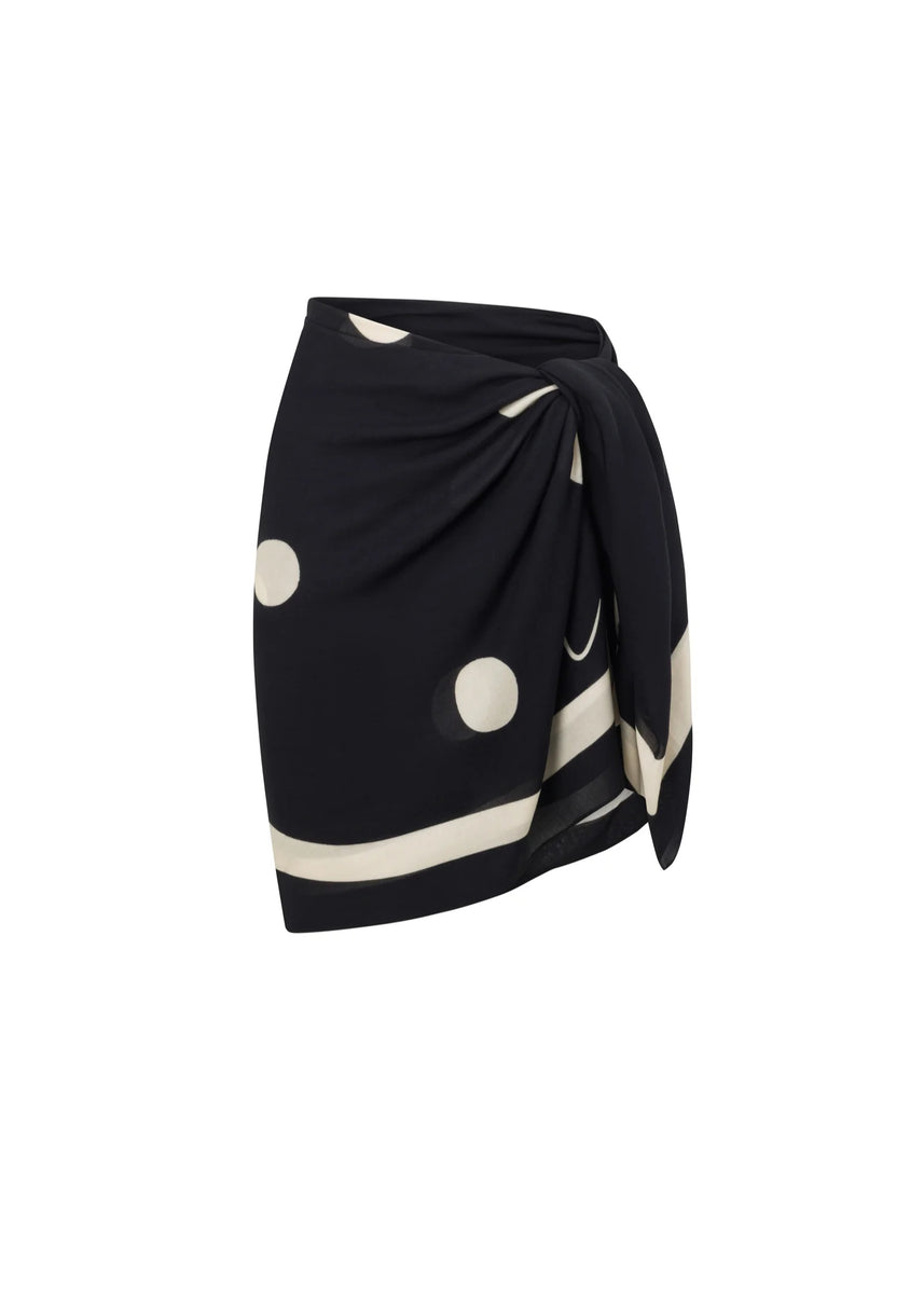 SARONG - NOIR DOT