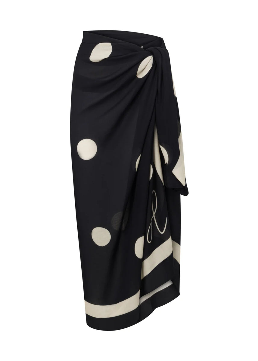 SARONG - NOIR DOT