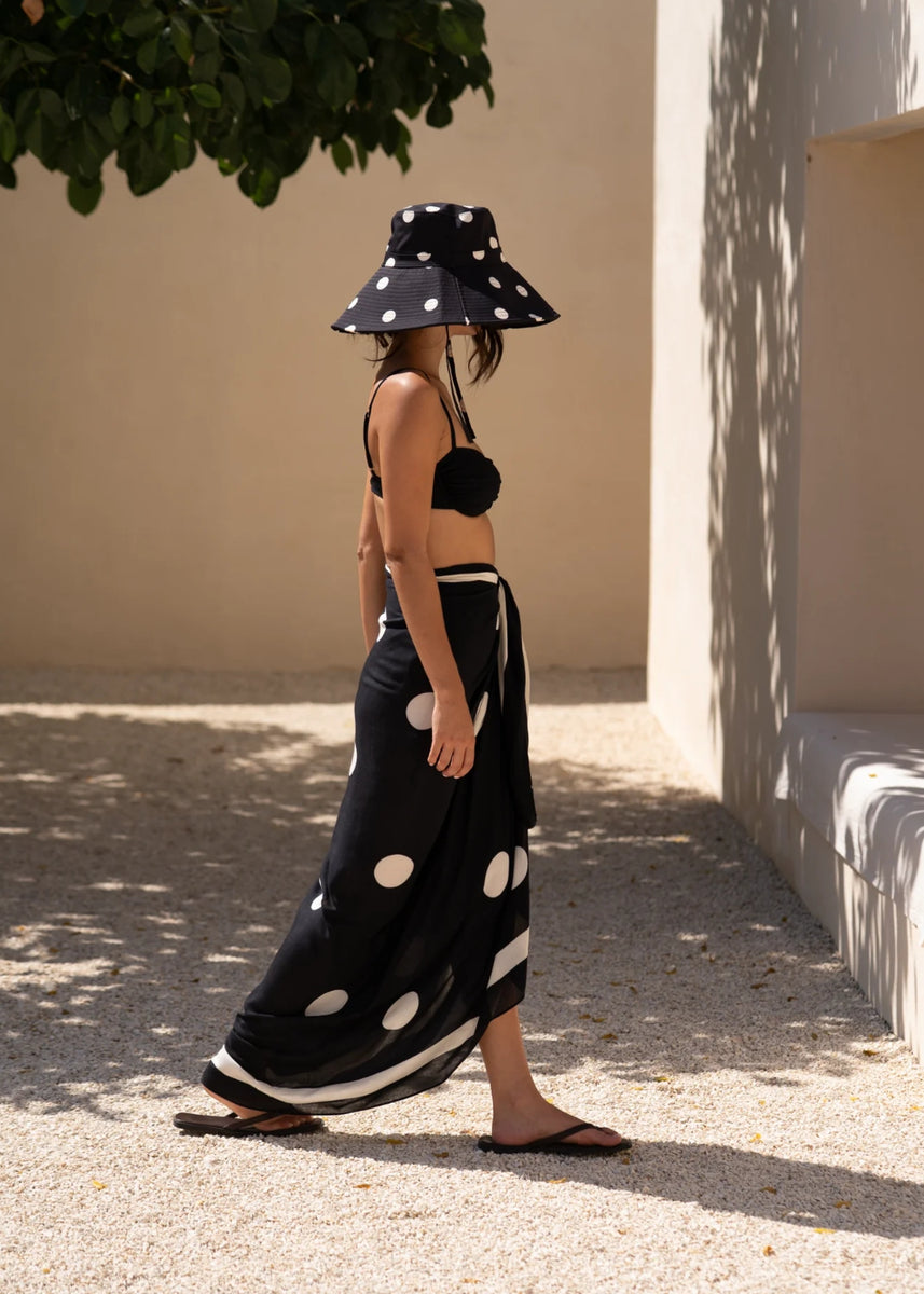 SARONG - NOIR DOT
