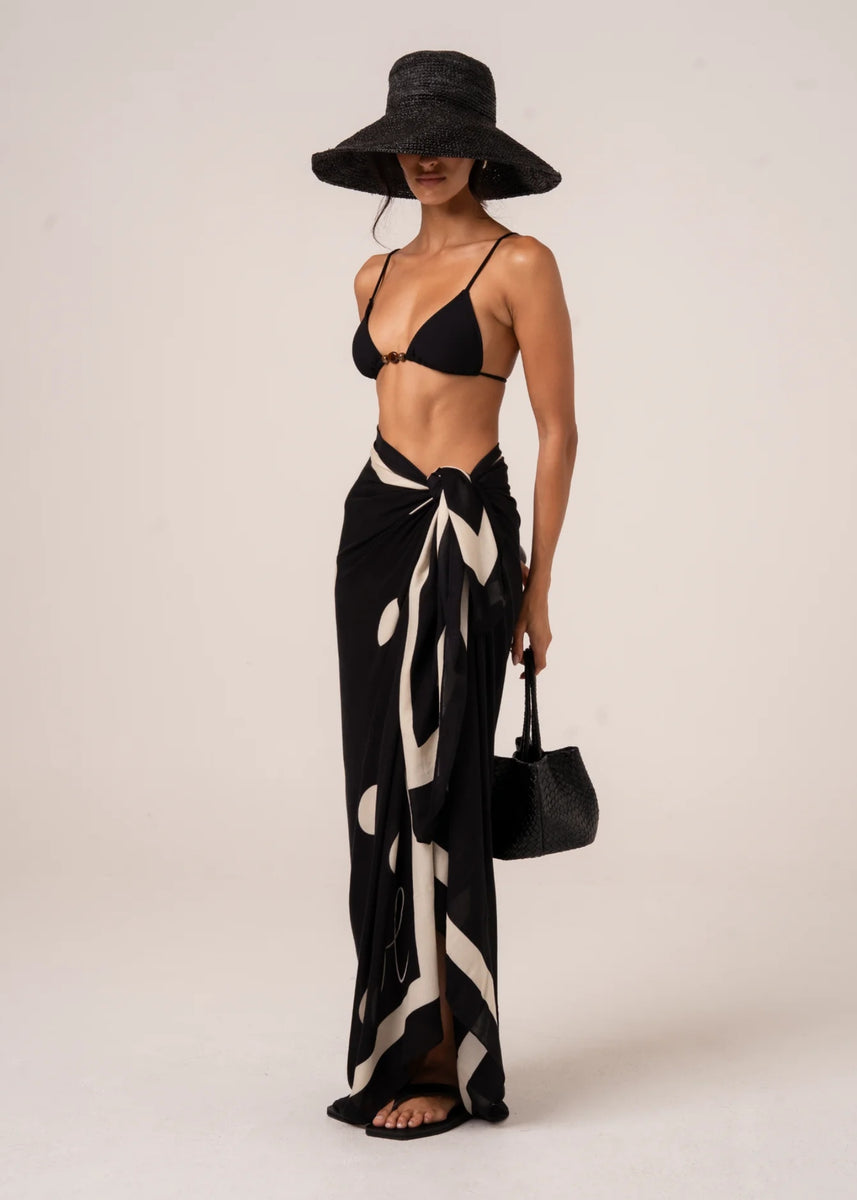 SARONG - NOIR DOT