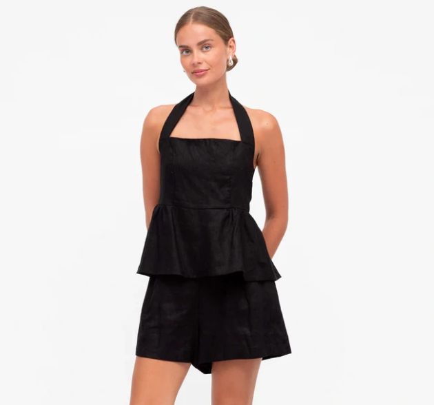 KEENAN SHORT - BLACK