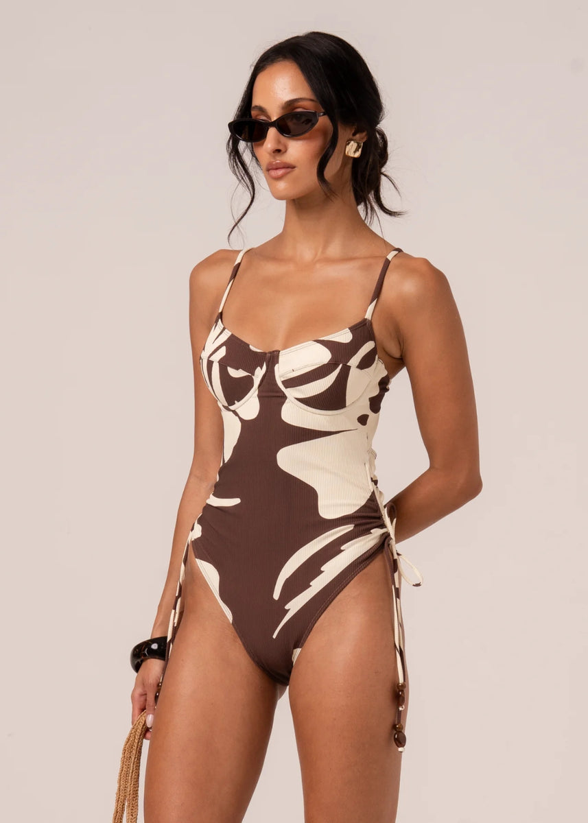 THIN STRAP UNDERWIRE ONE PIECE - IBISCO