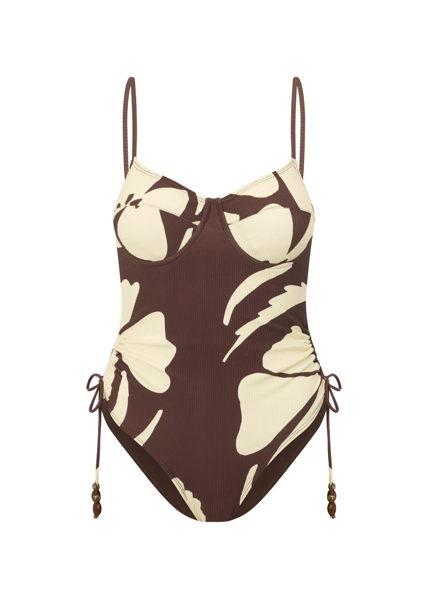 THIN STRAP UNDERWIRE ONE PIECE - IBISCO