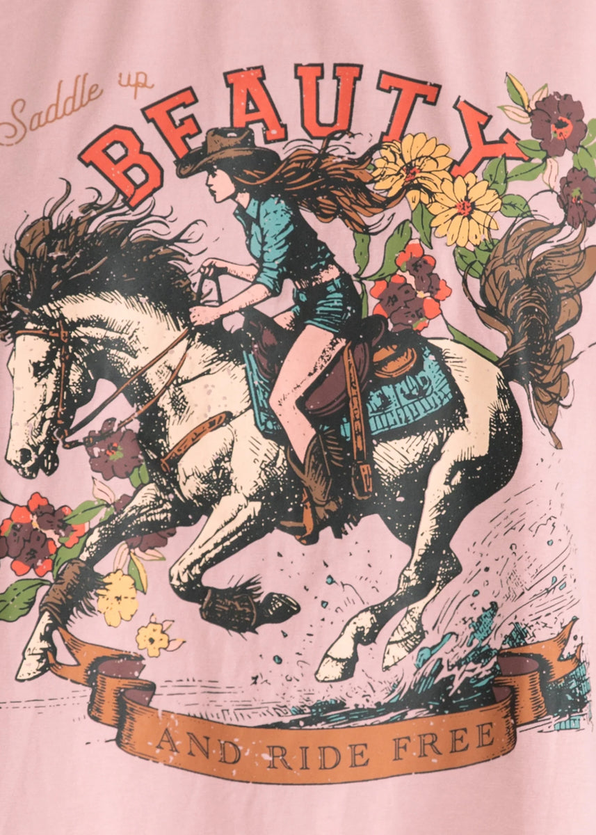 WILD WEST TEE - PINK