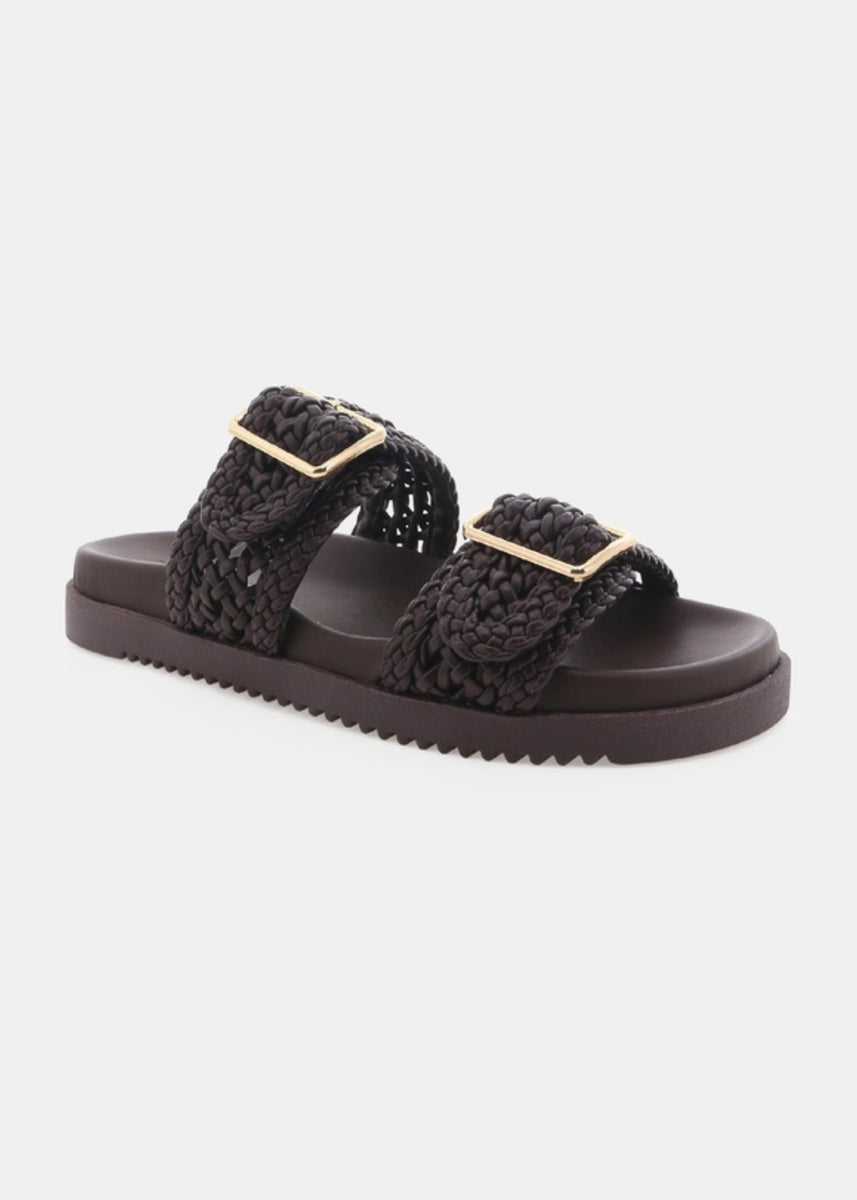 APRILA SANDALS - CHOCOLATE