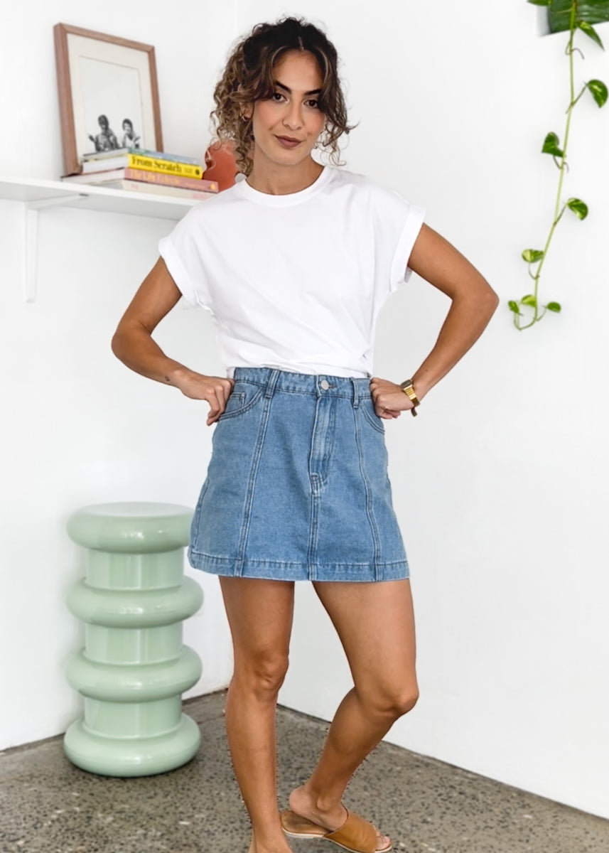 RHODES TEE - WHITE