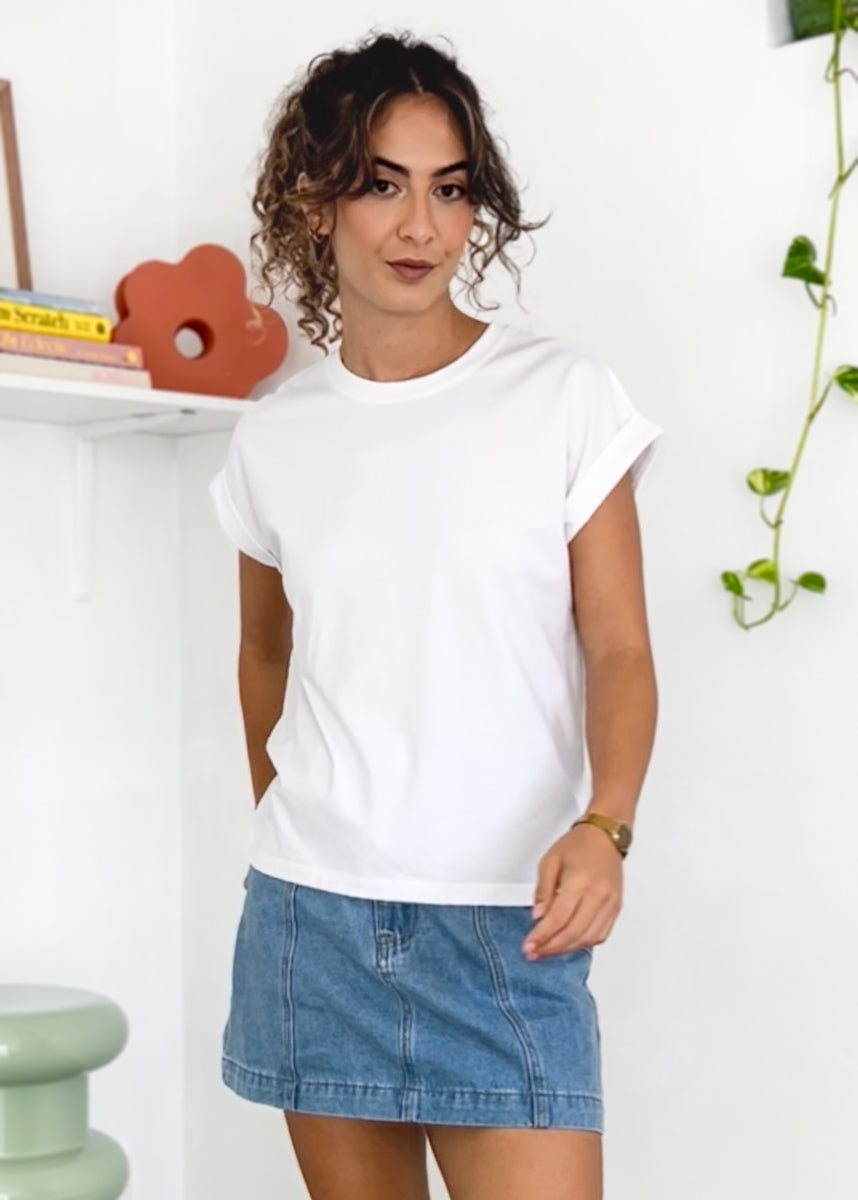 RHODES TEE - WHITE
