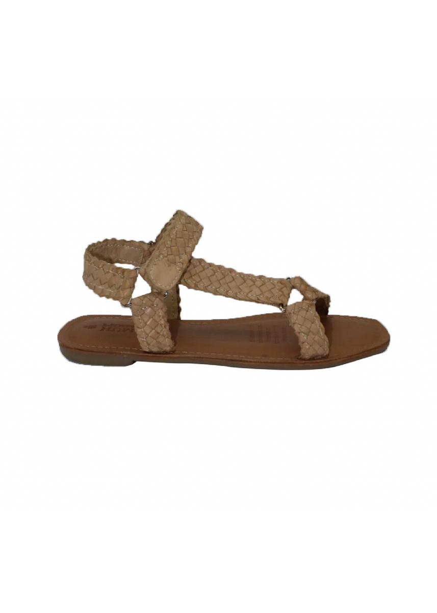 COUP LEATHER SANDALS - NATURAL