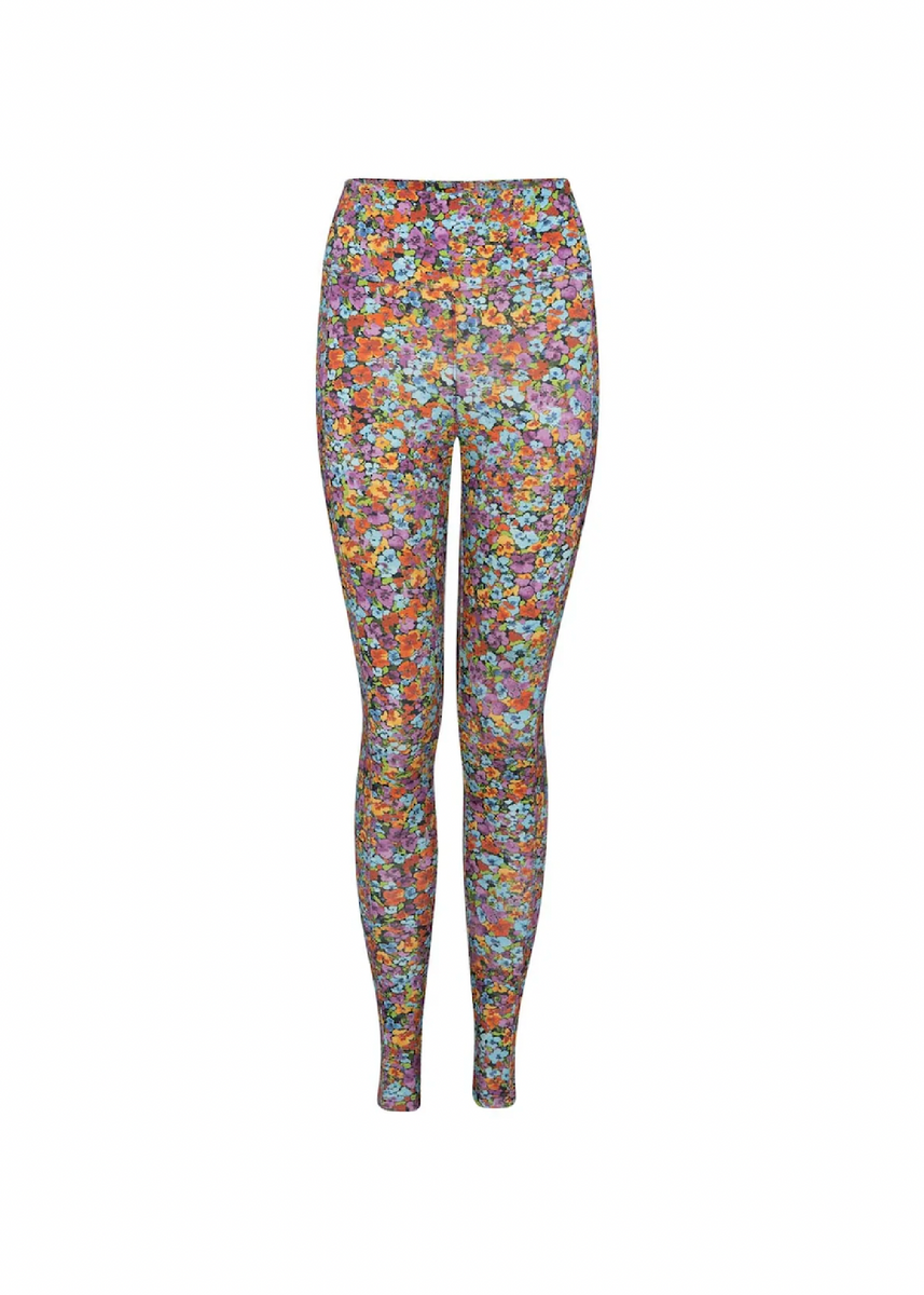 LETS GET PHYSICAL LEGGING - FLORAL RASPBERRY by State of Georgia