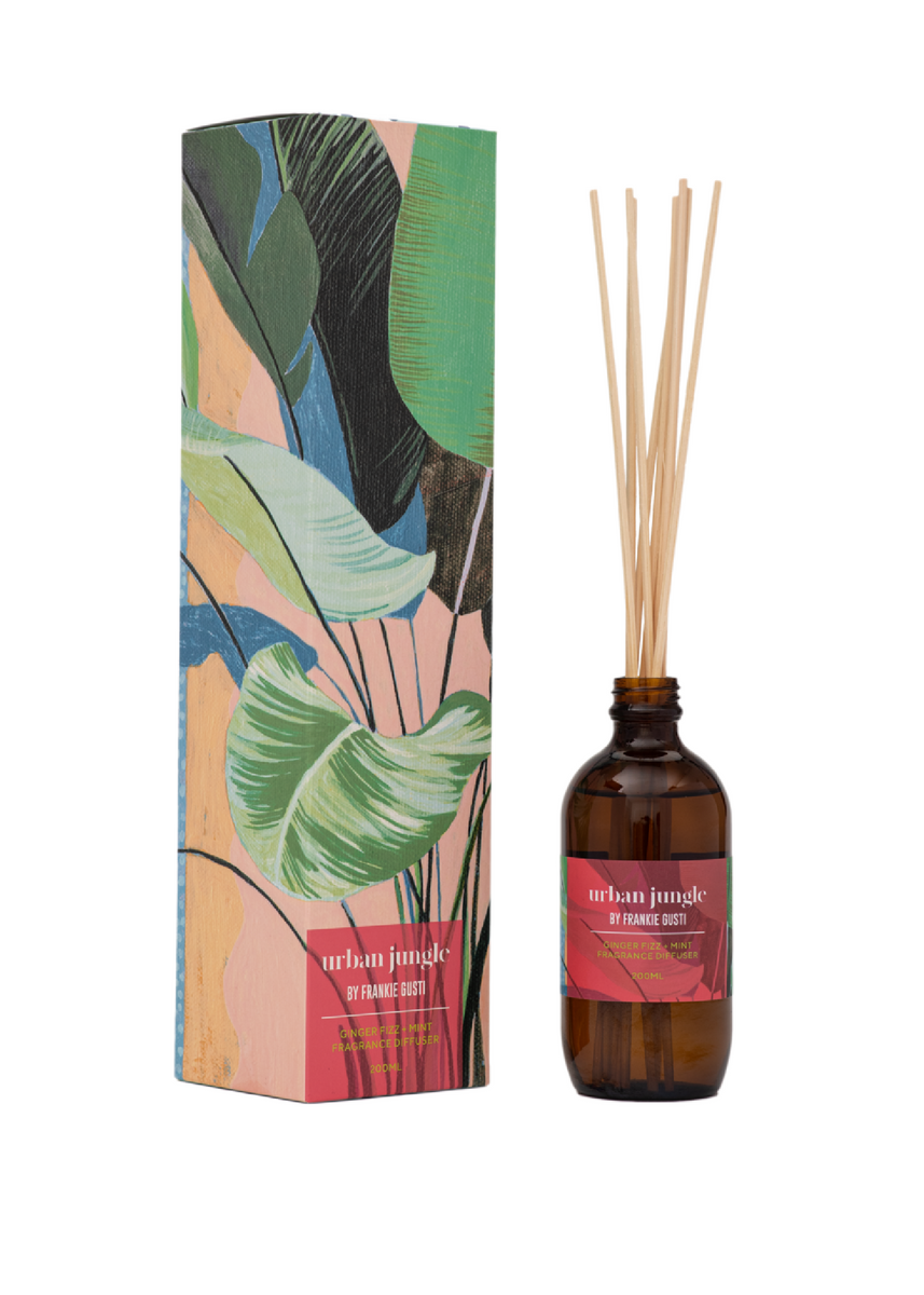 URBAN JUNGLE GINGER & FIZZ DIFFUSER By Frankie Gusti