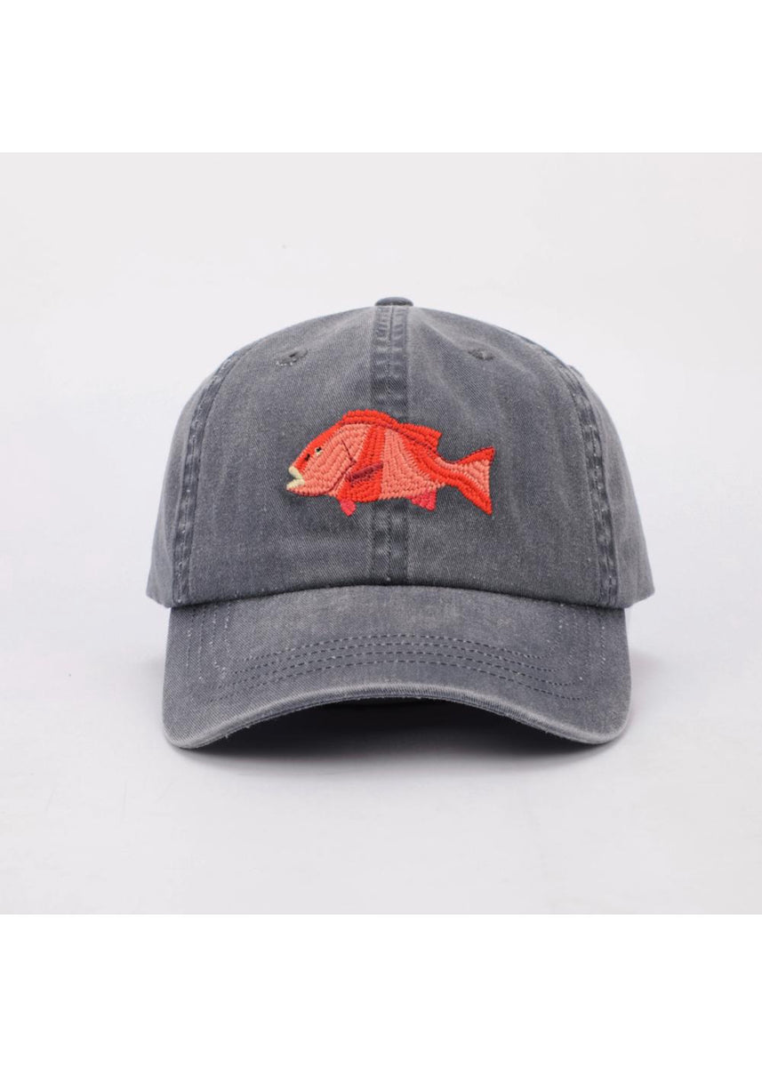 RED EMPEROR FISH LID by Pallion Point